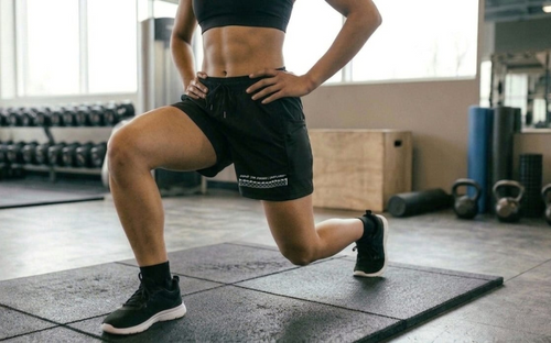 BS Breacher Women's Gym Shorts (Item # BS-A-GS-105)