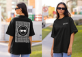 BS Graphic GRID LINES Oversized T
