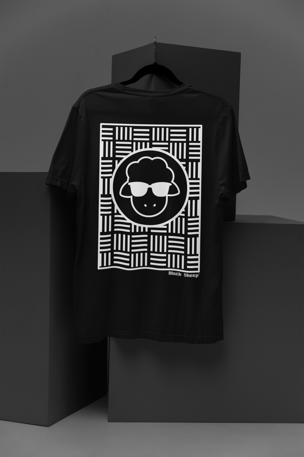BS Graphic GRID LINES Oversized T