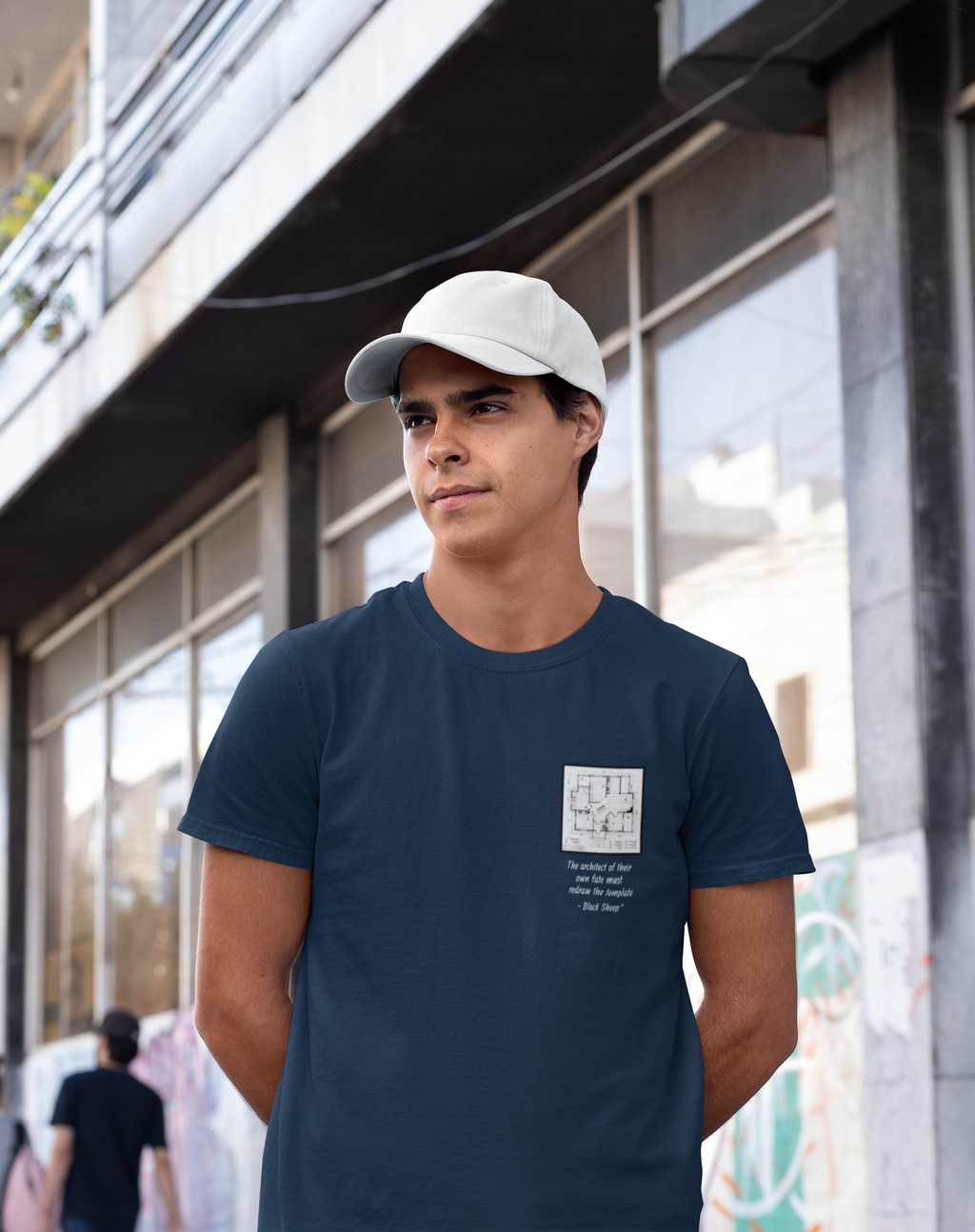 BS Blueprint Men's T-shirt (Manifesto Range) (Item # BS-A-RN-112)