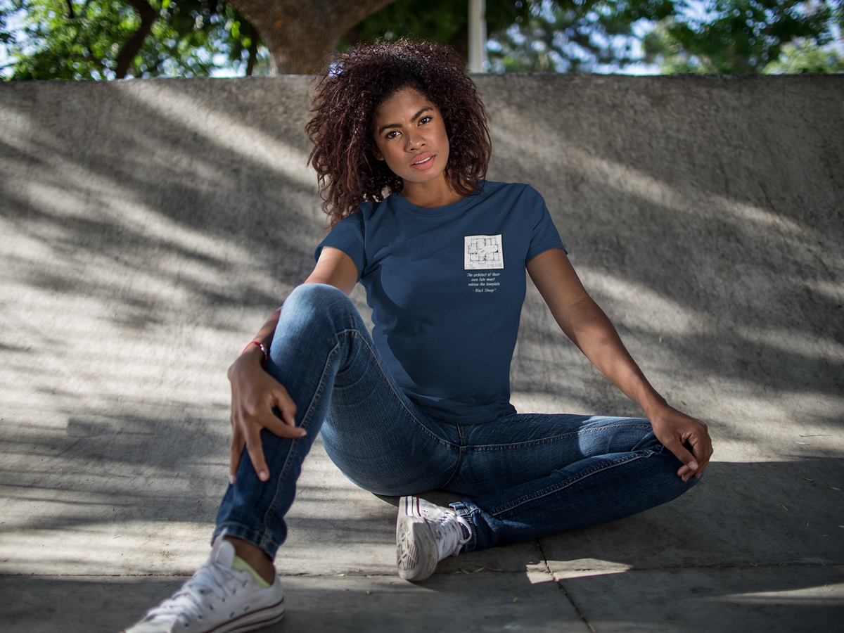 BS Blueprint Women's T-shirt (Manifesto Range) (Item # BS-A-RN-112)