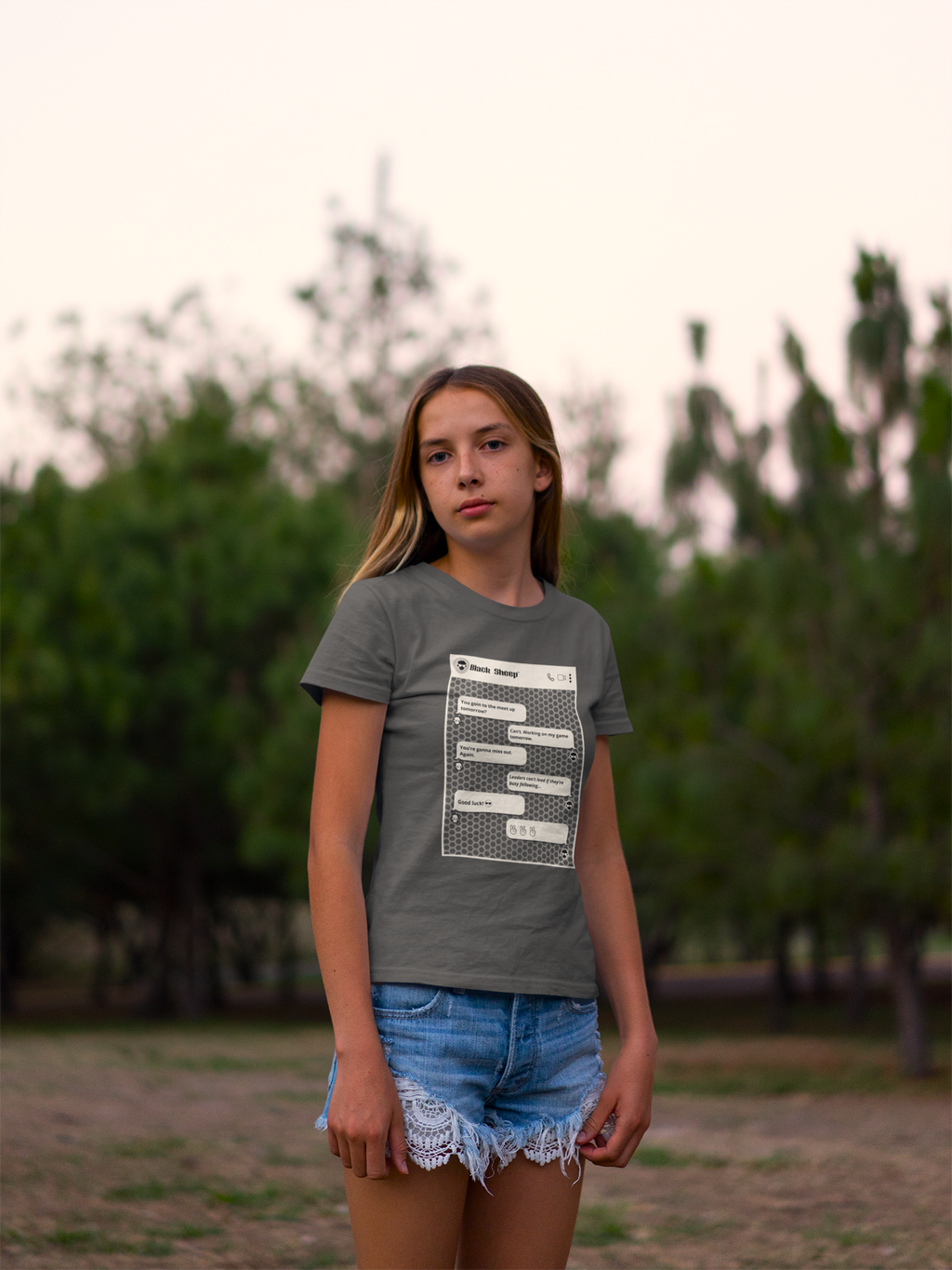 BS Pioneer Girl's T-shirt (Youth) (Item # BS-K-RN-103)