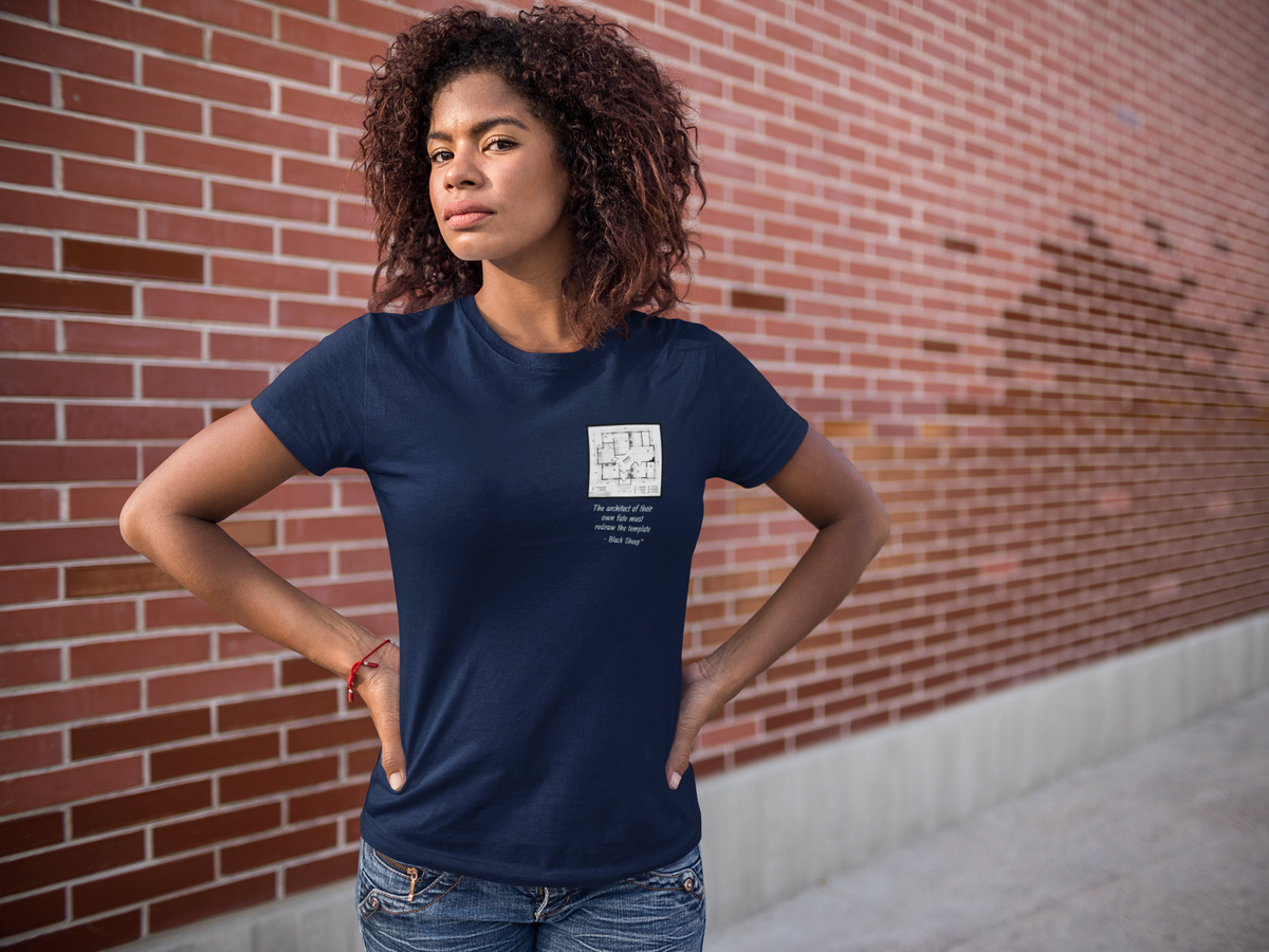 BS Blueprint Women's T-shirt (Manifesto Range) (Item # BS-A-RN-112)